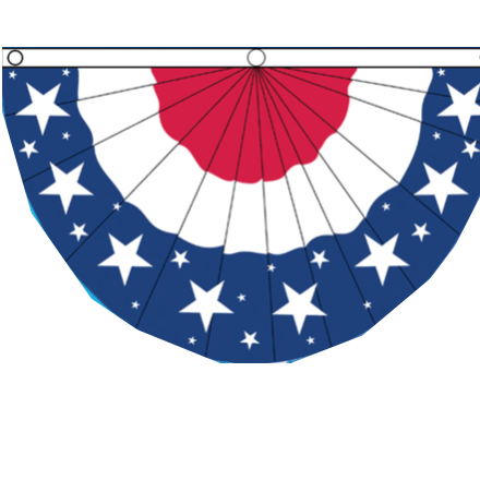 USA Star Fan Flag