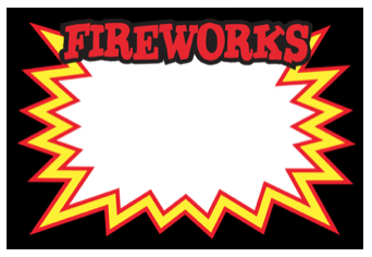 Pricing Cards -Fireworks Black (100 Pk)