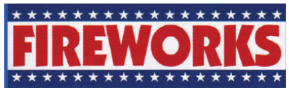 Star Band Fireworks Banner