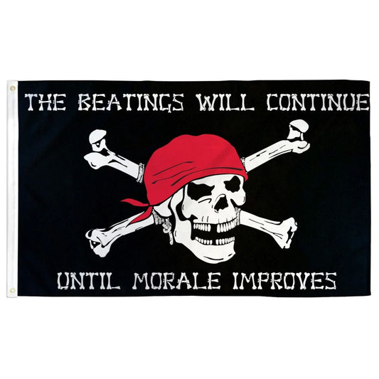 Flags  3’ x 5’ - Pirate Beatings Will Continue