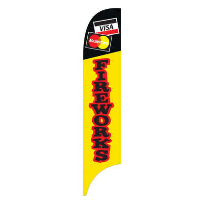 Fireworks Credit Card Premium Flag