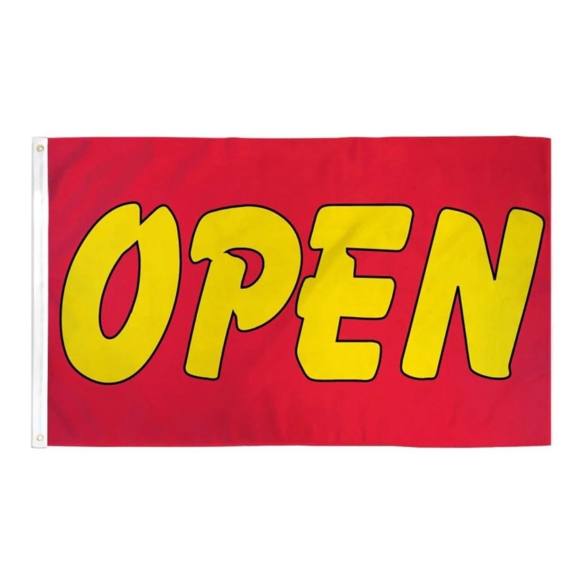 Flags 3’ x 5’ - Open Red & Yellow