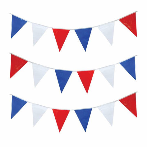 Red White & Blue Pennants