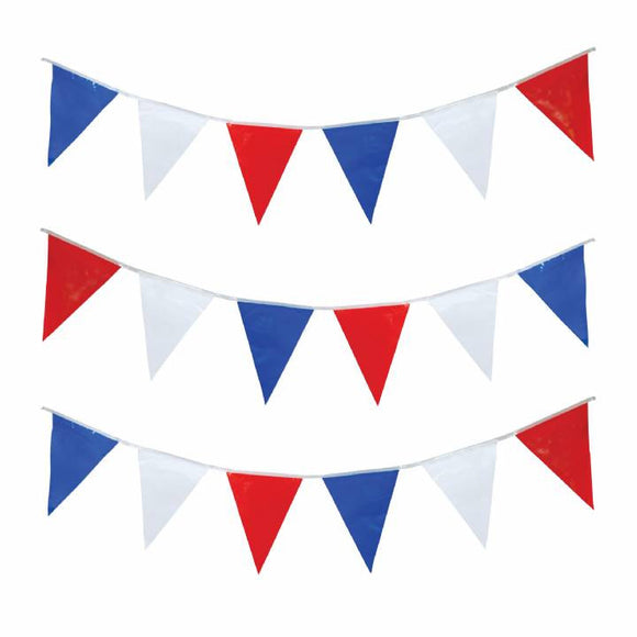 Red White & Blue Pennants