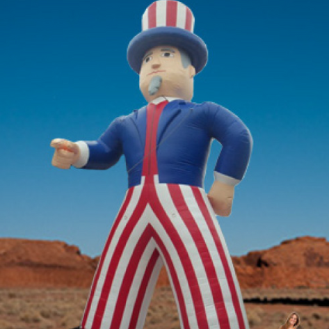 Inflatable - Uncle Sam 26’