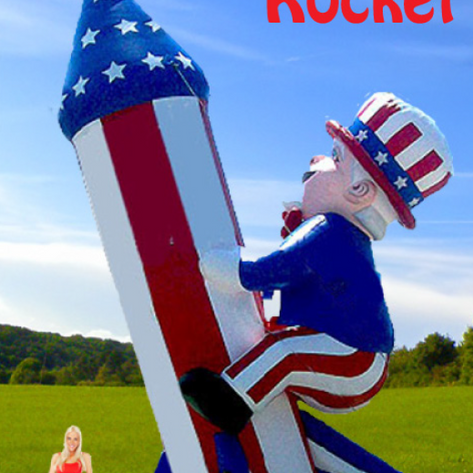 Inflatable - Uncle Sam Rocket 26’