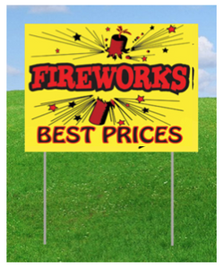 Fireworks Best Prices (printed on one side) 10-PACK
