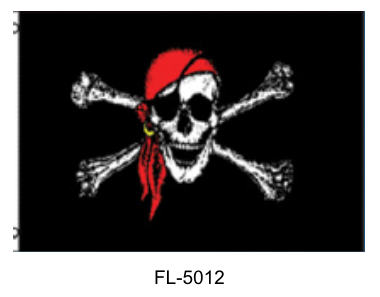 Flags  3’ x 5’ - Pirate Bandana